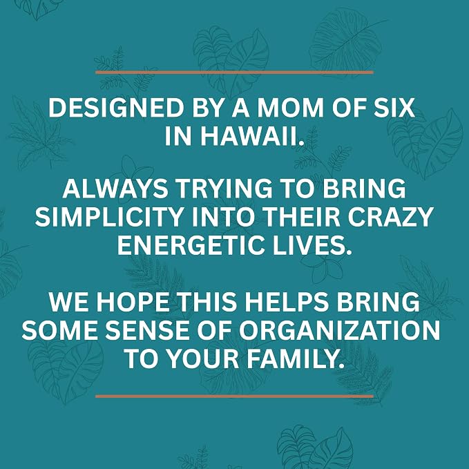 Super Heavy Duty Kids Closet Organizers and Storage | Linen Weekly Clothes Organizer for Kids with 6 Shelves | Hanging Clothes Organizer | Kids Clothes Rack w/Hook & Loop