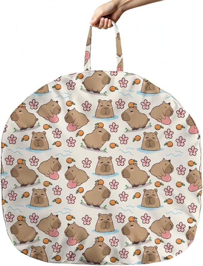 Capybara Nursing Pillow Cover Breathable Breastfeeding Pillow Slipcover Fits Nursing Pillow Super Soft Snug Positioners for Baby Boy Baby Girl Support for Breastfeeding Bottle Feeding