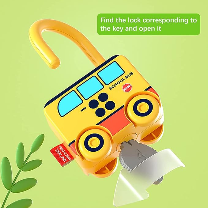 Montessori Educational Toys Learning Games Busy Board - Toddler Car Activities - Baby Sensory Fine Motor Skills Developmental Toys - Gifts for 12 18 24 Month Age 1 2 3 4 One Two Year Old Boys Girls