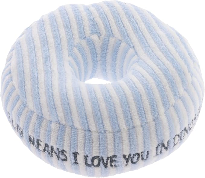 Stephen Joseph, Stacking and Nesting Plush, Stuffed Animal Baby Stacking Rings Learning Toy, Baby Sensory Developmental Toy Rattles, 4- Piece Set