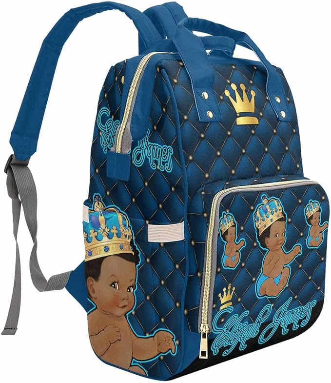 D-Story Personalized Name Customized Name Fashion Compartment Customize Diaper Bag Personalized Diaper Bags For Girls