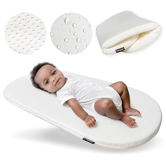 Yunioo Foldable Baby Changing Pad 29??x 15??- Waterproof & Ultra Soft Mattress for Diaper Changing Station - Portable Table Topper & Moses Basket Replacement - Easy to Clean