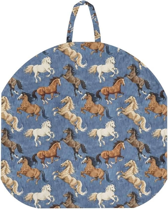 Printed Horse Nursing Pillow Cover for Breastfeeding Pillows Breastfeeding Pillow Slipcovers for Baby Boys & Girls Ultra Soft Infant Nursing Pillowcase for Newborn