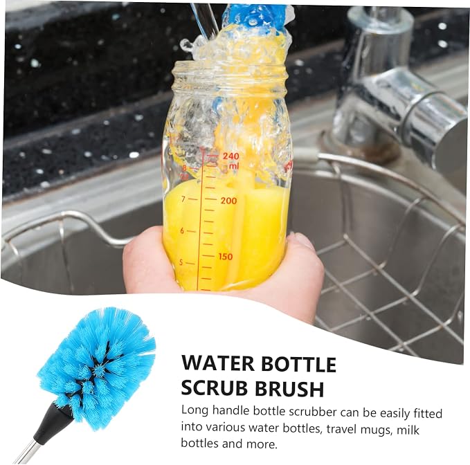VICASKY Bottle Scrubber Milk Water Bottle Cleaning Brush Extra Long Handle Dishwasher Safe