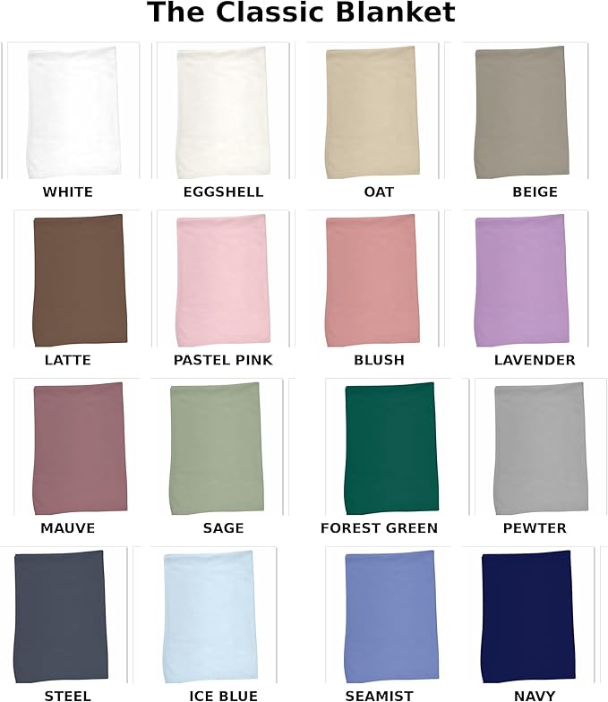 The Classic Blanket - 100% Organic Cotton Baby Blanket, American Made, 30x40in - Bassinet, Crib, Stroller - Gift Registry Baby Shower for Newborns and Kids (Baby Pink)