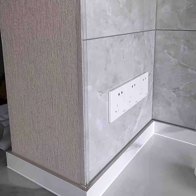Wall Corner Protector - 2PCS, 16"x1.18" - Self Adhesive Clear Corner Protectors for Walls, Cabinet Doors, Edge Protector Trim; Easy to Install Corner Guards for Walls (40.6cm x 3cm)
