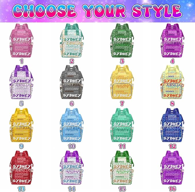 M YESCUSTOM Custom Diaper Bag Backpack for Girls Boys Large Capacity with Pockets Personalized Baby Diaper Bags for Mom Waterproof Nappy Baby Bag with Name Mothers Day Gift Red