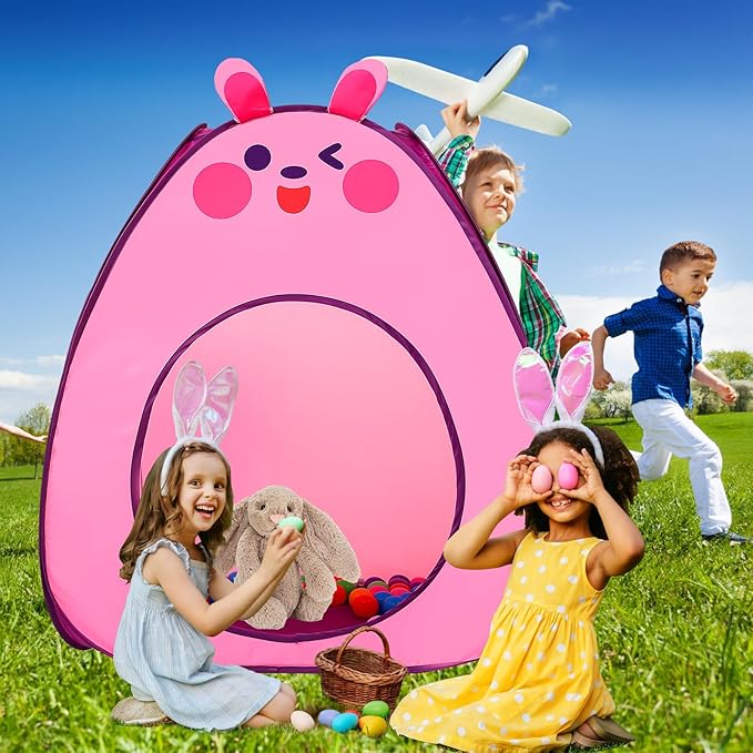 Kids Play Tent Lucky Castle Pop Up Tent for Kids Cute Tent for Boys and Girls Indoor Outdoor Play Tent with Storage Bag Perfect Kid?˜s Gift