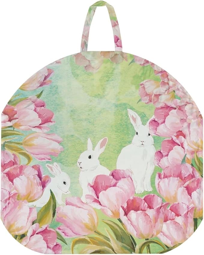 Cute Bunny Nursing Pillow Cover for Breastfeeding Pillows Breastfeeding Pillow Slipcovers for Baby Boys & Girls Ultra Soft Infant Nursing Pillowcase Pillow Case for Newborn