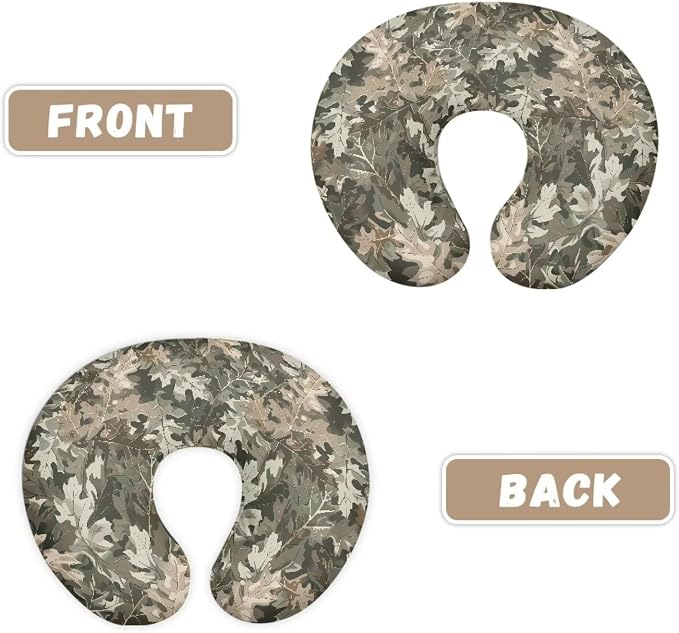 Dead Leaves Nursing Pillow and Positioner Detachable Newborn Original Breastfeeding Slipcover Case Washable Head Support Protector Cushion Propping Baby