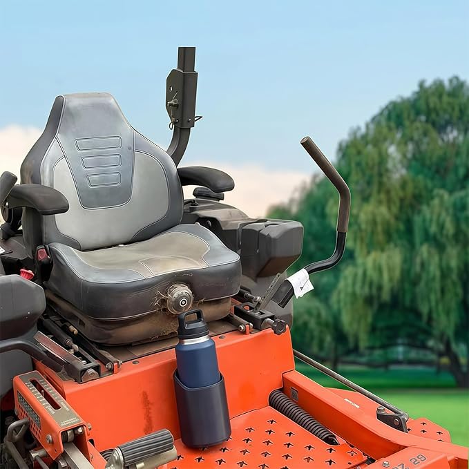Magnetic Cup Holder Heavy Duty for 46 50 64 oz Bottles, Truck Bed & Bus Mounts, Portable Water Bottle Organizer Rack, Golf Cart, Tractor, Lawnmower Drink Holder Accessories (64 oz)