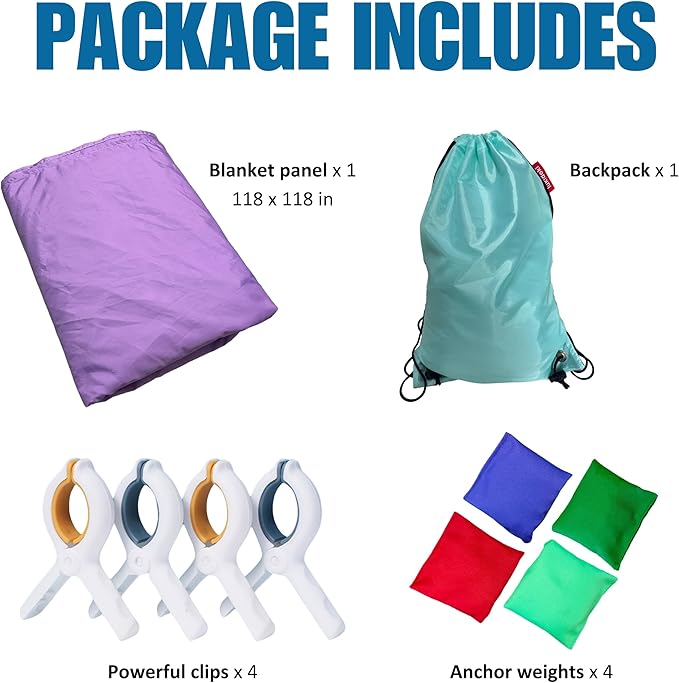 Magic Fort Building Kit for Kids - Large Lightweight Blanket Fort Making Kit Clips with CPC Certification - Portable Playhouse Play Tent Fort - Indoor/Outdoor Girls/Boys Toys Ages 4-5 6 7 8-12