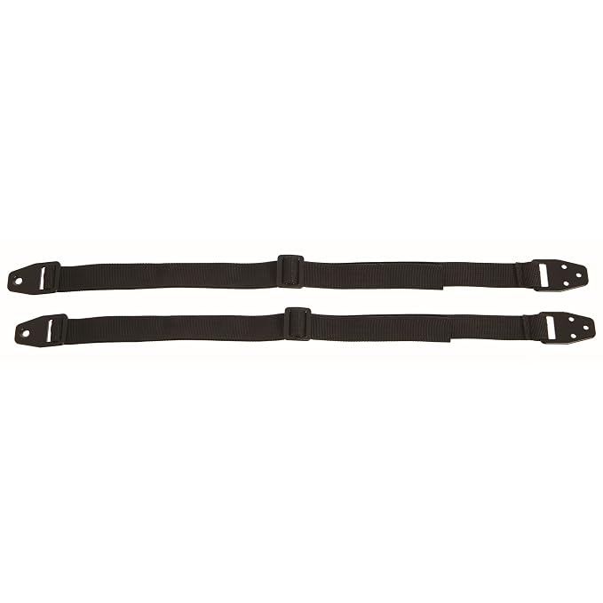 Dreambaby Flat Screen TV Saver Child Safety Straps - Anti-Tip Furniture Security Anchors - Adjustable Strap - Black - Model L860 (Pack of 2)