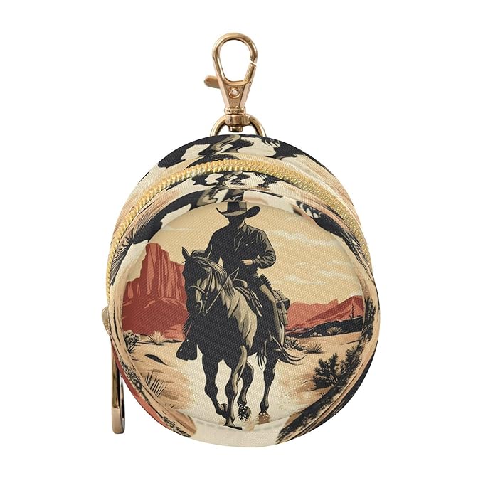 Western Cowboy Pacifier Holder Case for Newborns Portable Travel Pacifier Storage Container for Diaper Bags