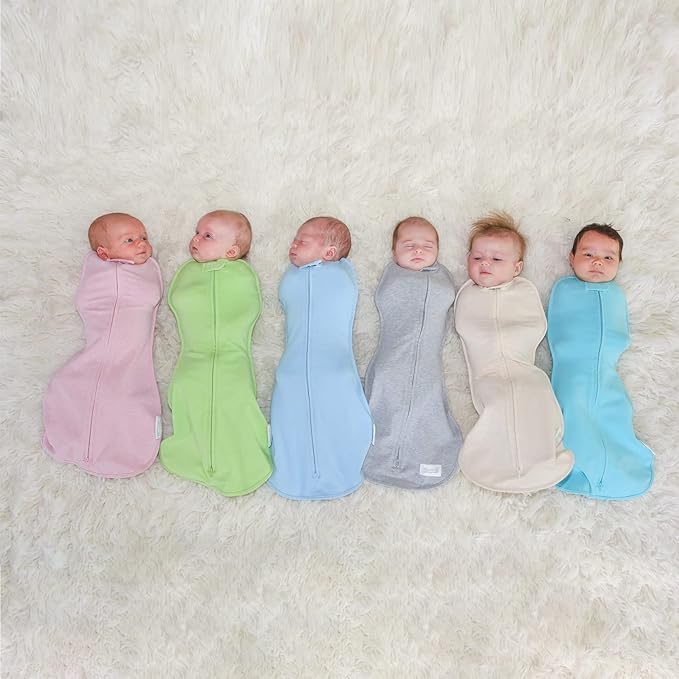 Woombie Original Baby Swaddle, Spring Fling, Big Baby 14-19 Pounds, 3-6 Months