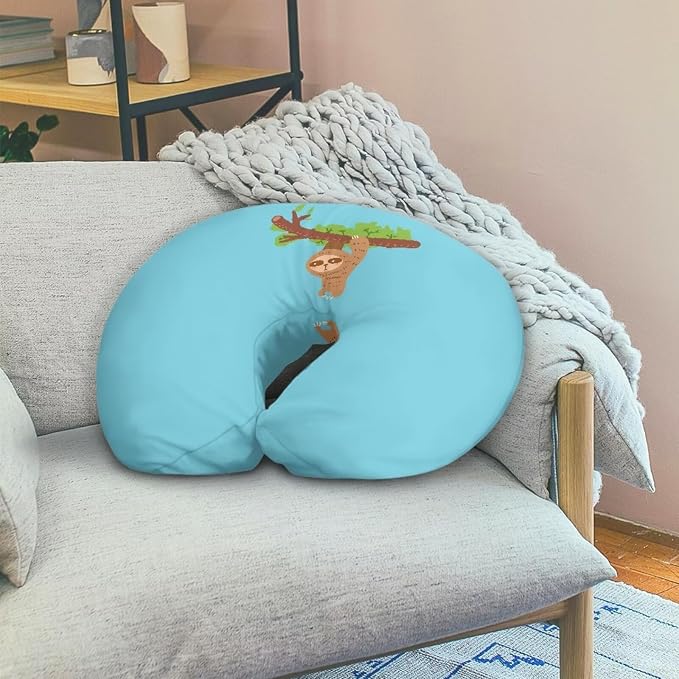 Otter Tree Nursing Pillow Cover, Ultra Soft Comfortable Breastfeeding Pillow Slipcover Fits for Nursing Pillow for Baby Boys and Girls