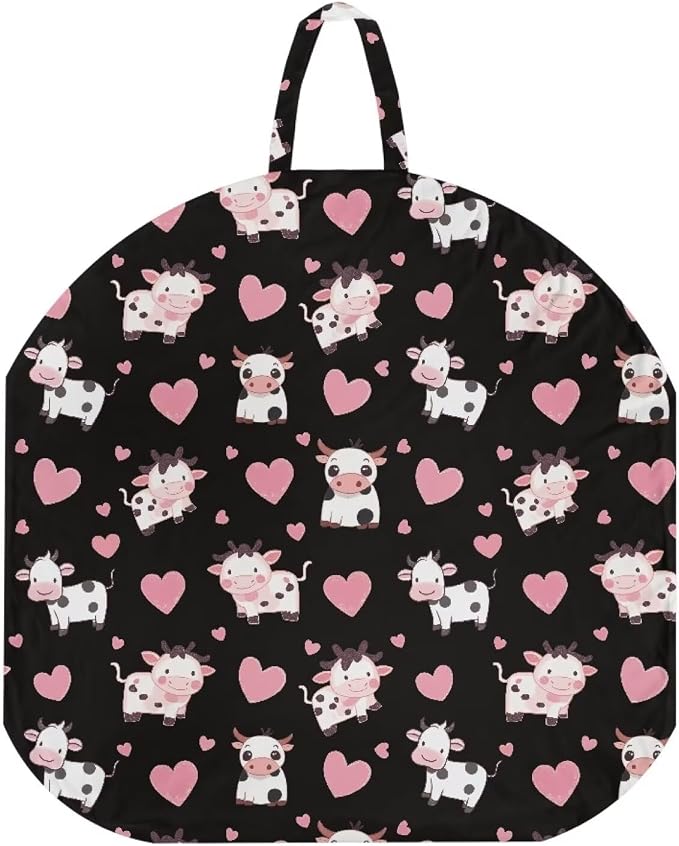 Cow Nursing Pillow Cover for Breastfeeding Pillow Ultra Soft and Cozy Nursing Pillow Slipcovers,Nice Newborn Gift Best Choice for Mom or Baby Pillow Not Included