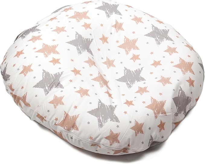 Newborn Infant Lounger Pillow Cover, Removable Ultra Soft Comfortable Slipcover (B)