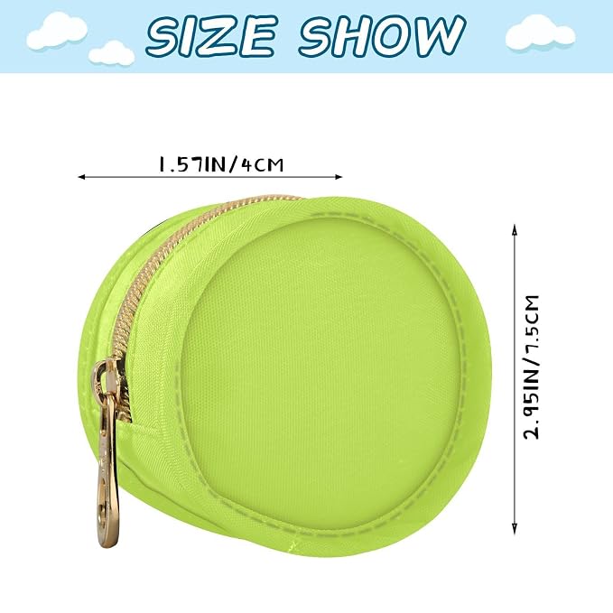 Neon Yellow Pacifier Holder Case Newborn Pacifier Storage Pouch for Boys Girls Easy Attach to Diaper Bag Portable Baby Essentials Container