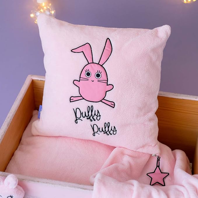 Milk&Moo Baby Swaddle Sleep Sack, Baby Swaddle Blanket Set, Soft Muslins Swaddle Blankets, Baby Receiving Blanket with Baby Pillow and Baby Security Blanket (Pink)