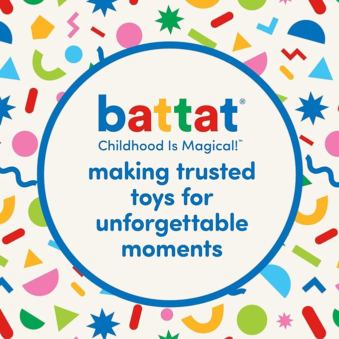 Battat – Wooden Activity Cube – City – Themed Activity Center – Educational Toys – Wooden Toys for Toddlers and Kids – 1 Year +