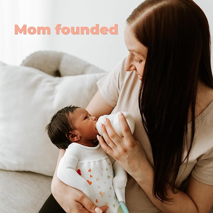 Baby's Brew Portable Bottle Warmer – Cordless Baby Bottle Warmer for Breastmilk & Formula, Rechargeable Travel Milk Warmer, Leak-Proof, Compact, Marble, Adapter Not Included