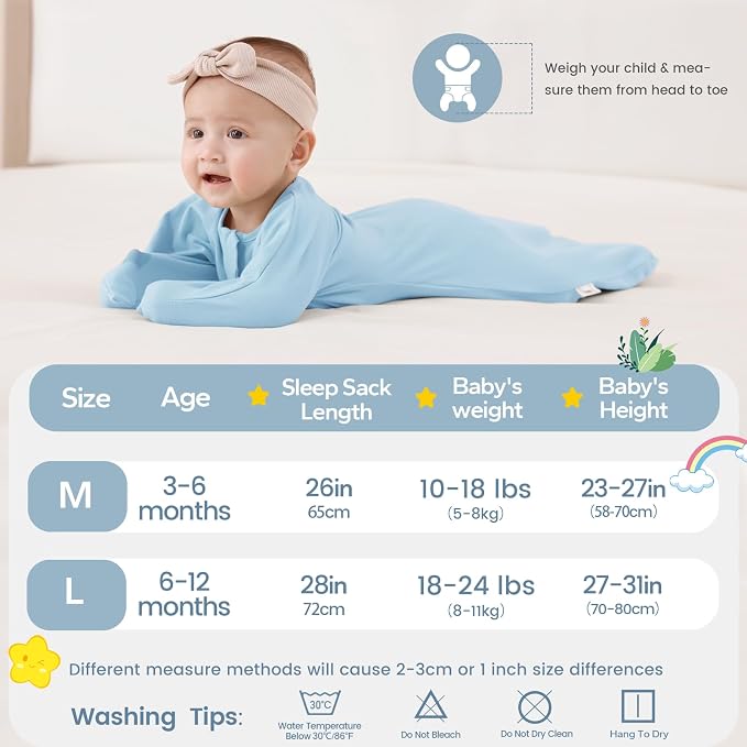 ZIGJOY Shark-Fin Transition Swaddle for Newborn - 0.5 Tog Rayon Made from Bamboo Sleep Sack Baby Swaddle Blanket with 2-Way Zipper, Hemp Grey