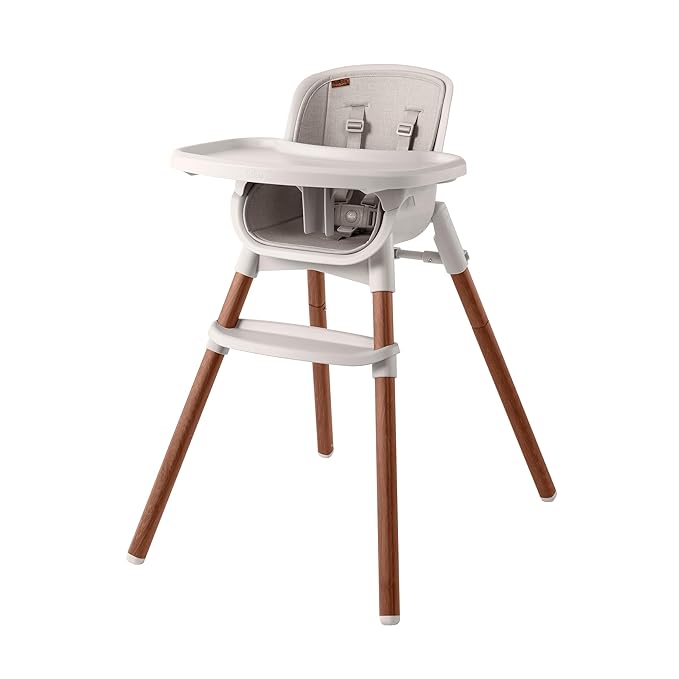 Chicco Zest LE 4-in-1 Folding High Chair, Feeding Chair, Toddler Chair and Youth Stool, Multi-Use Easy Clean High Chair, Chai/Beige