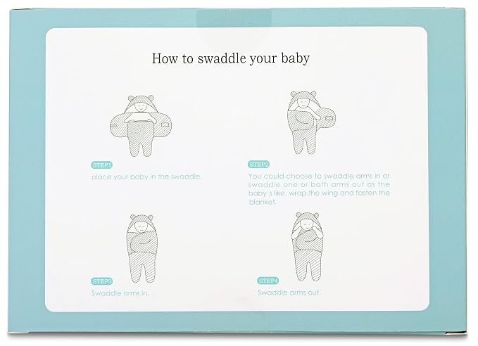 BlueMello Baby Swaddle Blanket | Ultra-Soft Plush Essential for Infants 0-6 Months | Receiving Swaddling Wrap Beige | Ideal Newborn Registry and Toddler Boy Accessories | Perfect Baby Girl Shower Gift