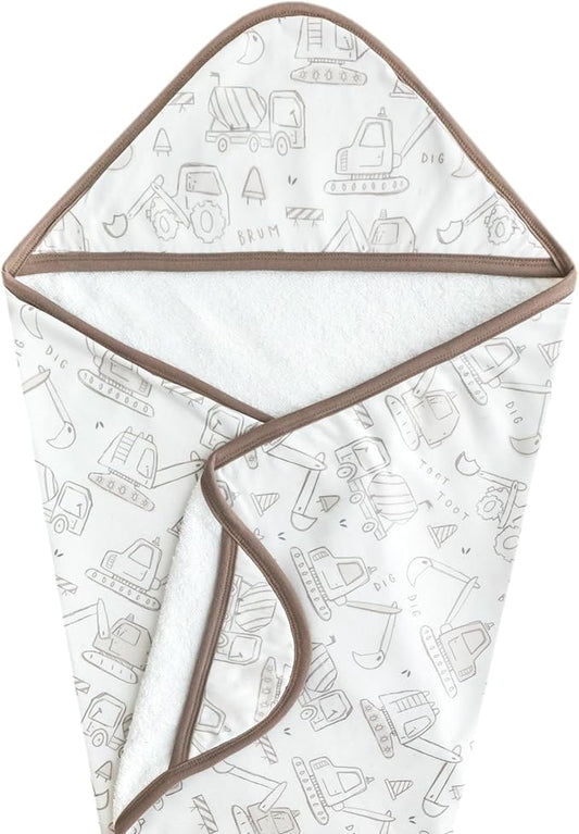 Copper Pearl Premium Knit Hooded Bath Towel Gage