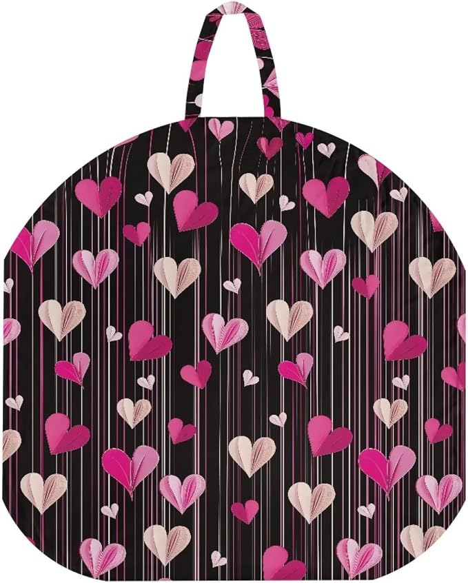 Heart Nursing Pillow Covers for Breastfeeding Pillow Stretchy and Cozy Breastfeeding Pillow Slipcovers for Baby Girls Soft Breastfeeding Pillow Covers Fits for Infant Support
