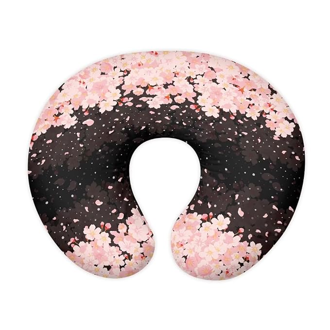Cherry Blossom Nursing Pillow Covers, Machine Washable Premium Fabric Fits The Original Support Pillow for Breastfeeding and Bottle Feeding, Cover Only