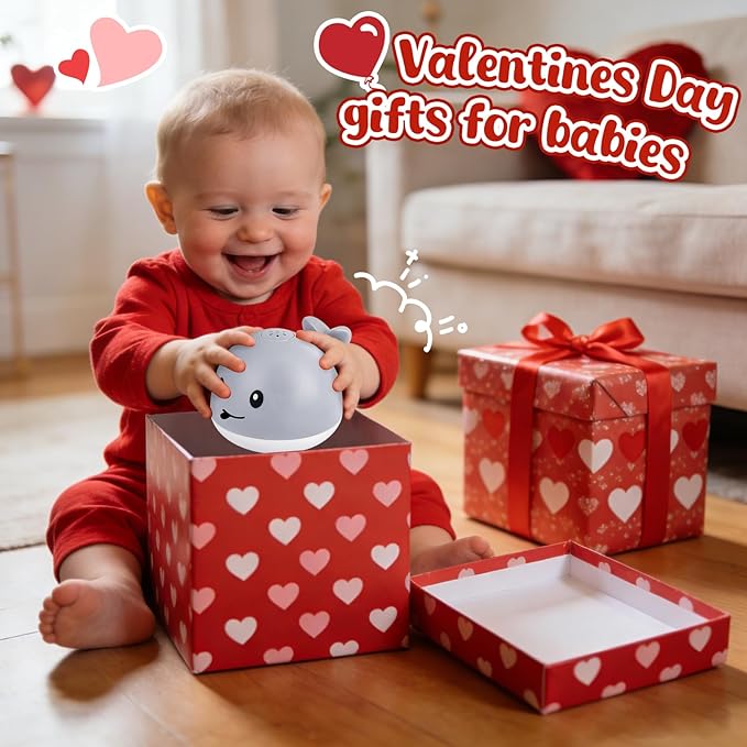 Gigilli Baby Bath Toys, Bath Toys for Kids Ages 1-3, 1 2 3 Year Boy Girl, Pool Water Toy Baby 6-12-18 Months, Light Up Whale Bath Toy Sprinkler Toddler Birthday Bathtub Fountain Pool Water Toy