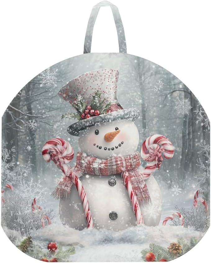Snowman Pillow Covers for Breastfeeding Pillow Soft and Stretchy Breastfeeding Pillow Covers for Breastfeeding Mom,Cozy Nursing Slipcover for Boys and Girls Pillowcase