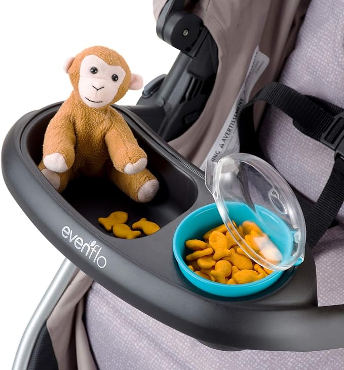 Evenflo Stroller Child Snack Tray with Snack Cup