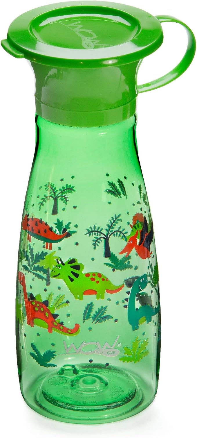 WOW CUP MINI 360 Sippy Cup, Green, 12 oz / 350 ml