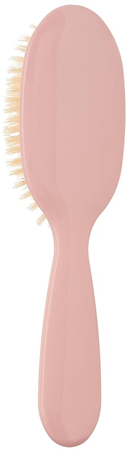 Creative Hair Tools Classic Baby/Toddler Gentle Boar Bristle Hair Brush, Pink