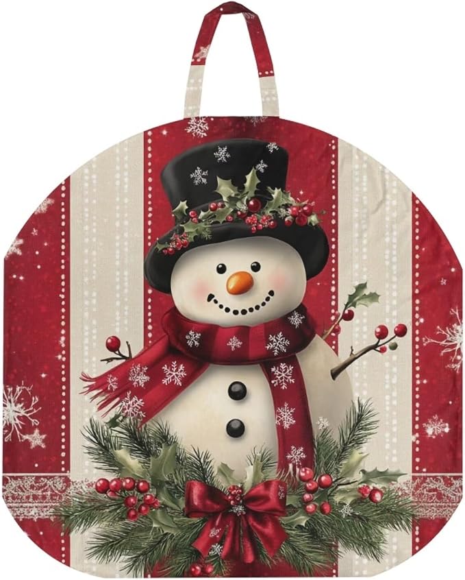 Snowman Nursing Pillow Cover Floral Neutral Breastfeeding Pillow Cover Fits 26in*24in Nursing Pillow for Baby Boy Girl,Neutral Baby Nursing Pillow Cover Pillow Not Included