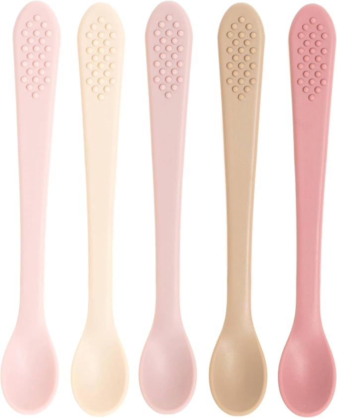 Baby Spoons - Infant Spoons First Stage-First Stage Baby Feeding Spoon Set Gum Friendly - BPA Free