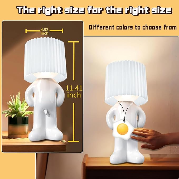 OMG that D*ck Switch Rechargeable Night Light, Upgraded Wireless LED Lamp with 2 Brightness Modes, White Elephant Gifts for Adults Novelty Gag Gift Birthday Gifts for Men Women (White)
