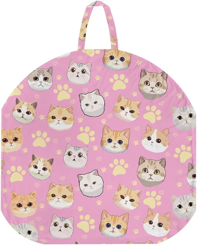 Cartoon Cat Stretchy Nursing Pillow Covers Breast Feeding Pillows Covers for Moms Ultra Soft Snug Fits On Infant Nursing Pillow Nursing Pillow Case for Newborn