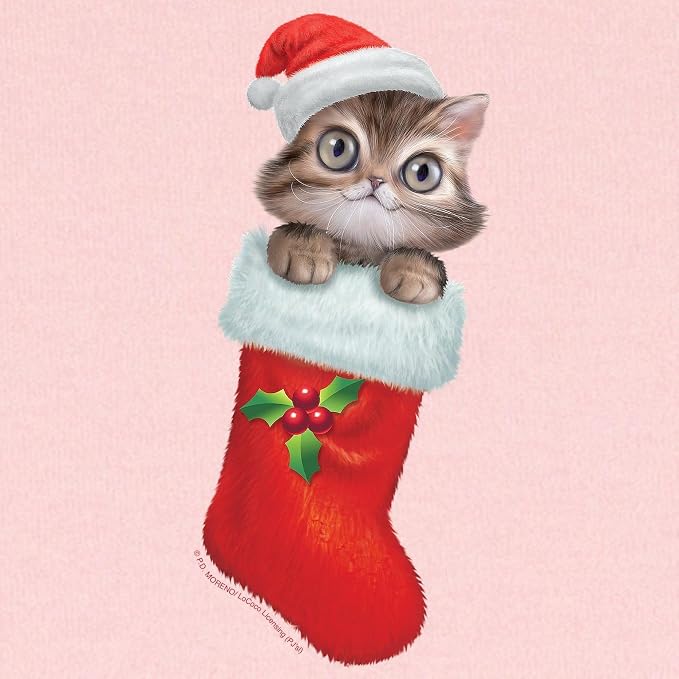 CafePress PD Moreno's Stocking Cat Baby Blanket, Super Soft Newborn Swaddle