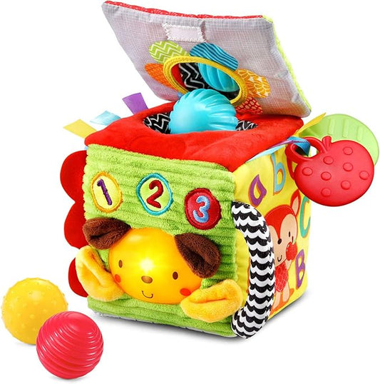 VTech Soft and Smart Sensory Cube, Multicolor