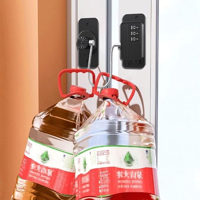 Keep Your Kitchen Safe with Our Fridge Lock - Childproof Your Refrigerator and Cabinets with Our Strong Adhesive Lock