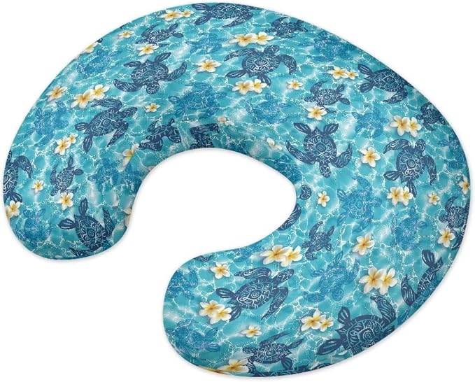 Tribal Turtle Nursing Pillowcase Nursing Pillow Cover Cuddle Pillow Slipcover U-Shaped Detachable Nursing Pillow Protective Baby Feeding Baby Essentials