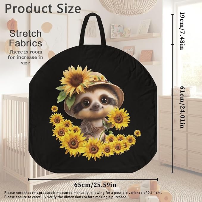 Cute Sloth Nursing Pillow Cover Breastfeeding Nursing Pillow Slipcovers Super Soft for Breastfeeding Moms Support for Breastfeeding Bottle Feeding and Bonding