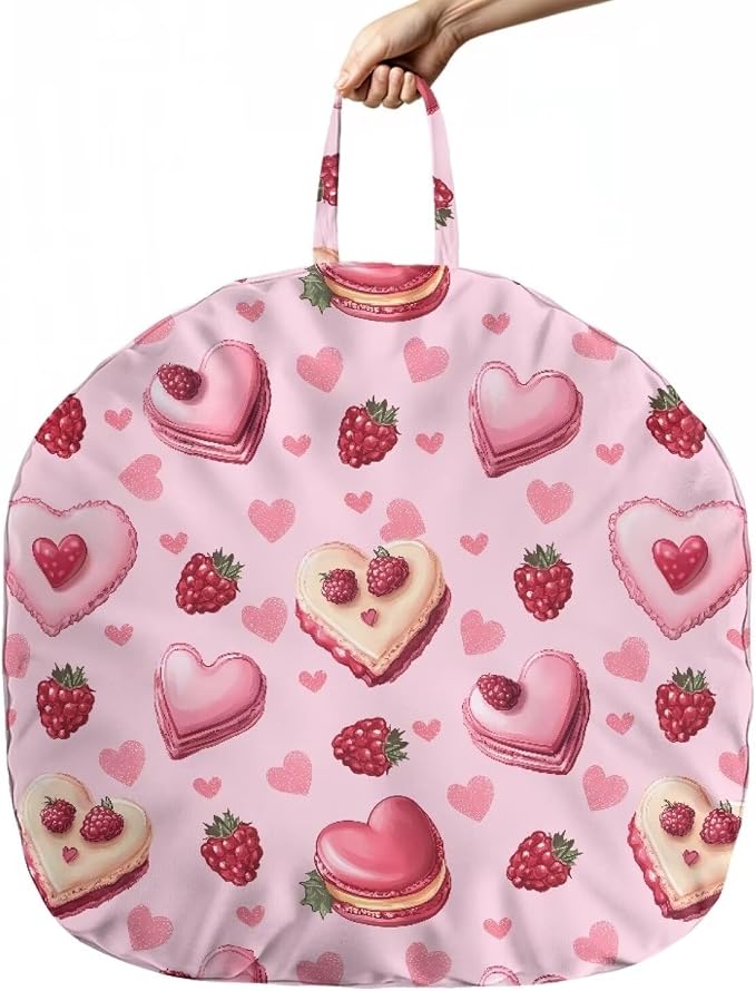Heart Nursing Pillow Cover Breastfeeding Pillow Slipcover for Baby Boys & Girls Nursing Pillow Case for Newborn Soft Fabric Fits Snug On Infant Pillow Not Included