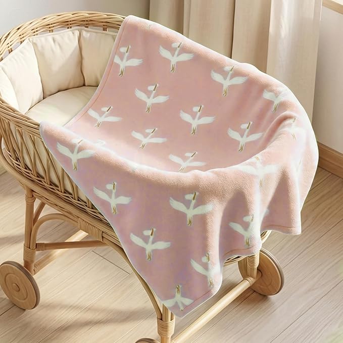 Receiving Baby Blanket,100% Luxury Cotton Knit Baby Blanket,Lightweight Cozy Neutral Swaddling Blanket for Newborns,Boys & Girls,Infant and Toddler