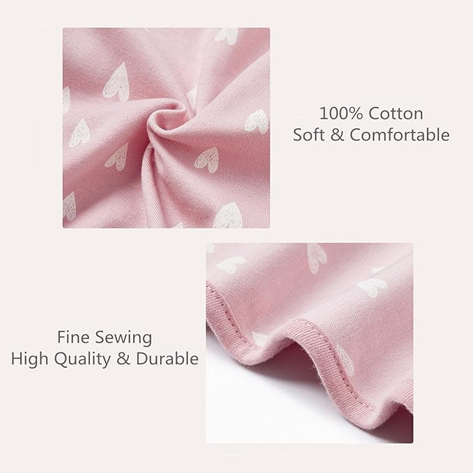 insular Baby Swaddle Wrap, Swaddle Blanket for Newborn and Infant, Adjustable Swaddling Set for Boy and Girl, Soft Cotton Baby Sleep Sack 3 Pack, Pink Swan, Small(0-3 Month)