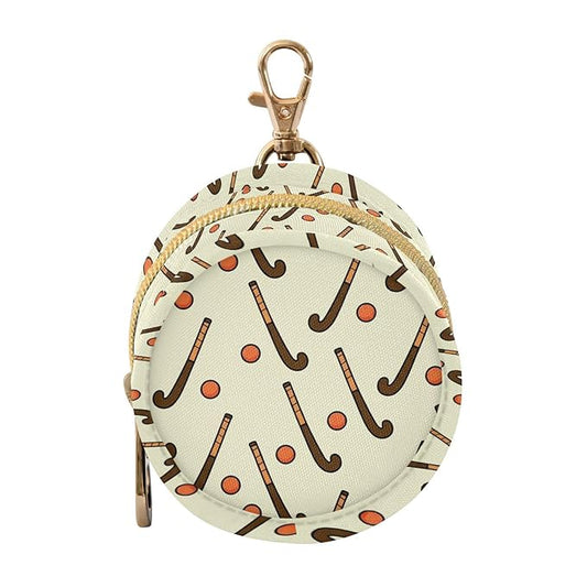 Cartoon Golf Ball Beige Print Pacifier Holder Case for Diaper Bag Portable Travel Pacifier Storage Case with Clip Pacifier Storage Container for Outdoor Purse Baby Girls Boys
